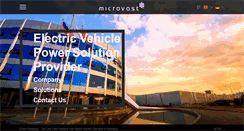 Desktop Screenshot of microvast.com